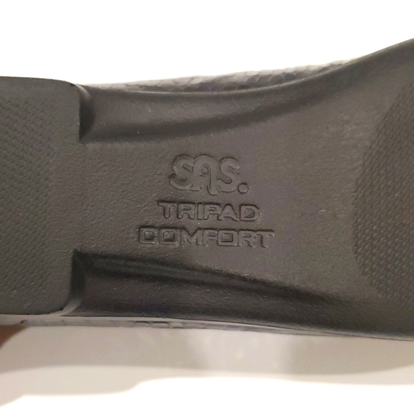 SAS Croc Print Loafer Black Size 9 AAA - Picture 7 of 11